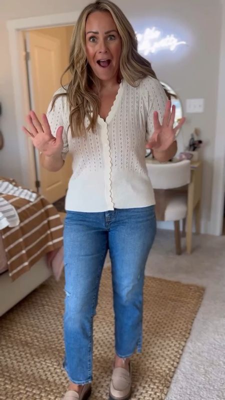 👀Prepare to be amazed, my latest haul from Maurices is a game-changer! 🛍️

👖These spring denims are your dream come true - perfect stretch, perfect movement. 

🌺 But wait till you see this floral quilted bomber jacket. I was eagerly waiting for this and, let me tell you, it didn't disappoint. The perfect jacket for spring is here!

⚪ And don't even get me started on this white denim for under $40. Not see-through and pocket detailing that screams luxury!

💃But the showstopper? This High Rise Fleece Cargo Maxi Skirt. 🤩 The ultimate staple piece for your grab n go outfit. Pair it with a cardigan for Spring and switch to a tank for those Summer days. ☀️ Can't wait for you all to try these out!

#mauricespartner #discovermaurices #maurices @maurices

#LTKworkwear #LTKstyletip #LTKfindsunder50
