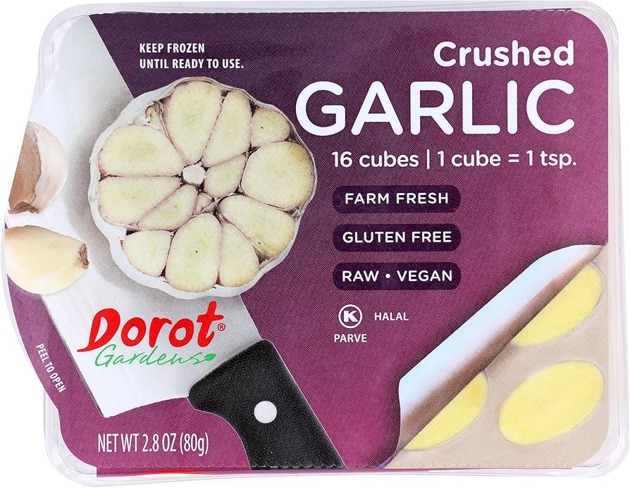 Dorot Crushed Garlic, 2.8 oz (frozen) | Amazon (US)