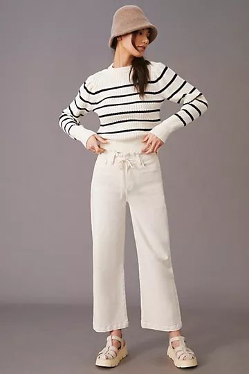 Paige Carly Wide-Leg Jeans | Anthropologie (US)