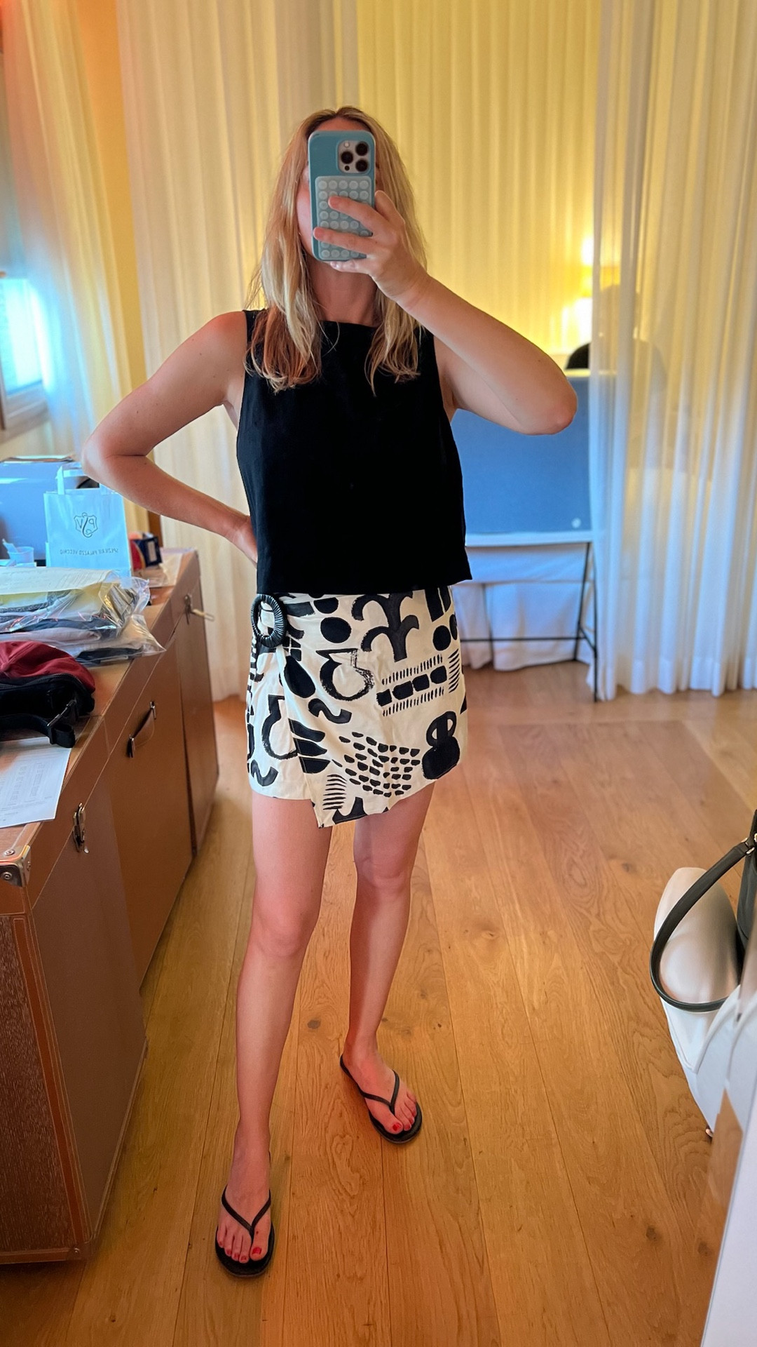 Laura was influenced by Allison who took this skort to Barcelona. 

It’s perfect for travel as it’s shorts in the back and incredibly comfortable. It also is lightweight and good if it’s HOT outside like Europe is now and doesn’t wrinkle very much! Runs TTS. 

#LTKStyleTip #LTKOver40 #LTKTravel