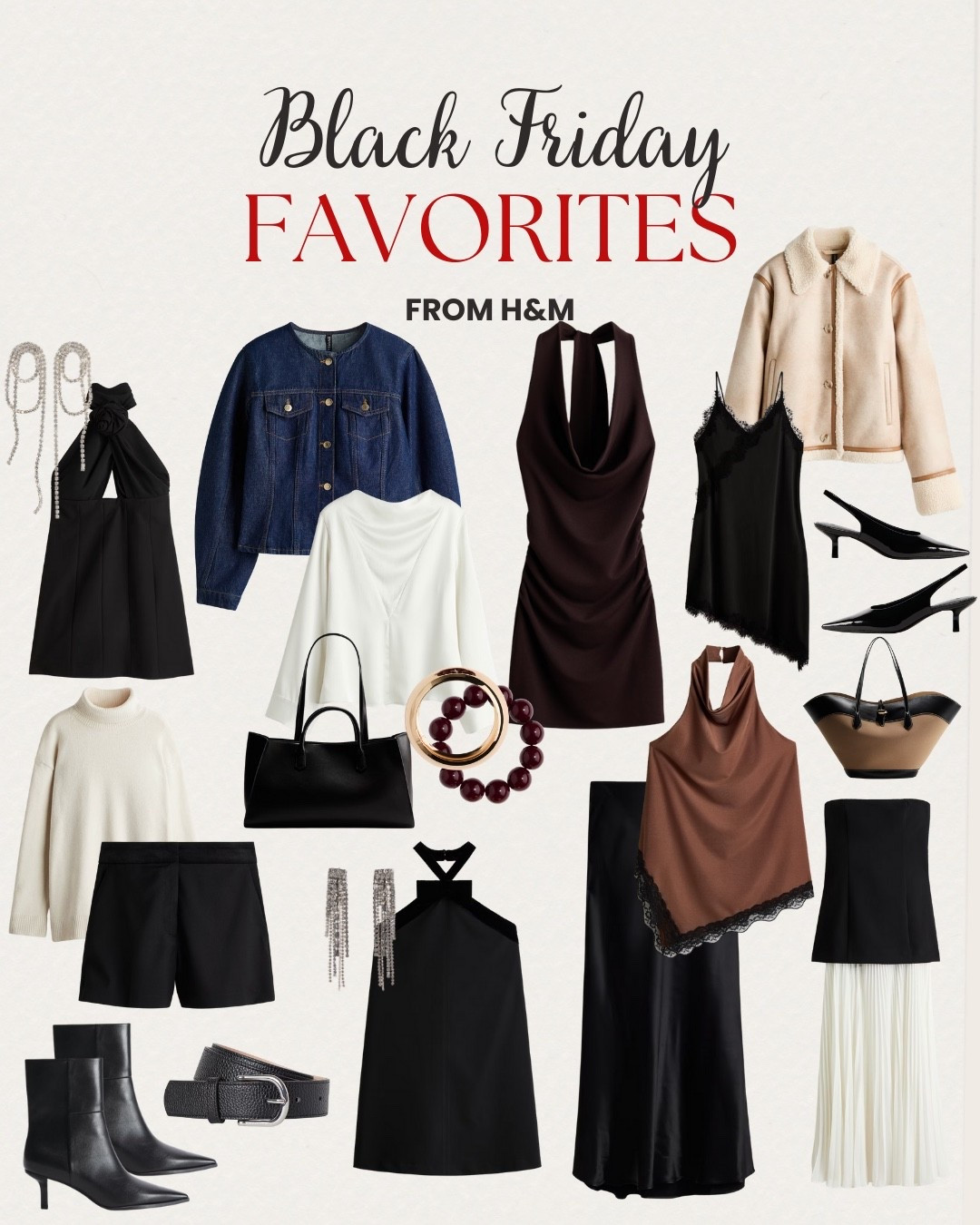 Black Friday favorites from H&M! Everything is 30% off and under $100! 

Sale, Black Friday, winter outfit, new years outfit, accessories, H&M, affordable fashionn

#LTKCyberWeek #LTKHoliday #LTKSaleAlert