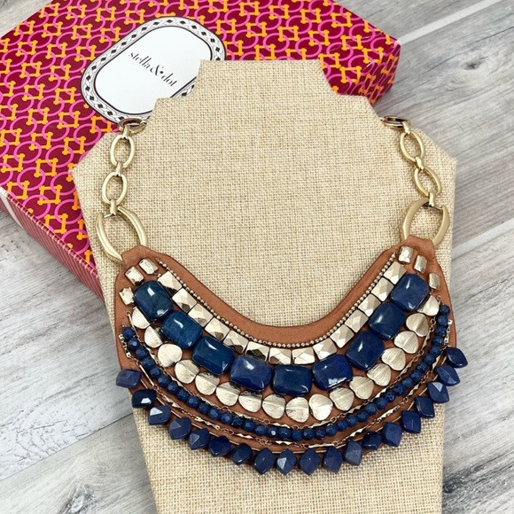 Stella & Dot Indira Bib Necklace | Poshmark