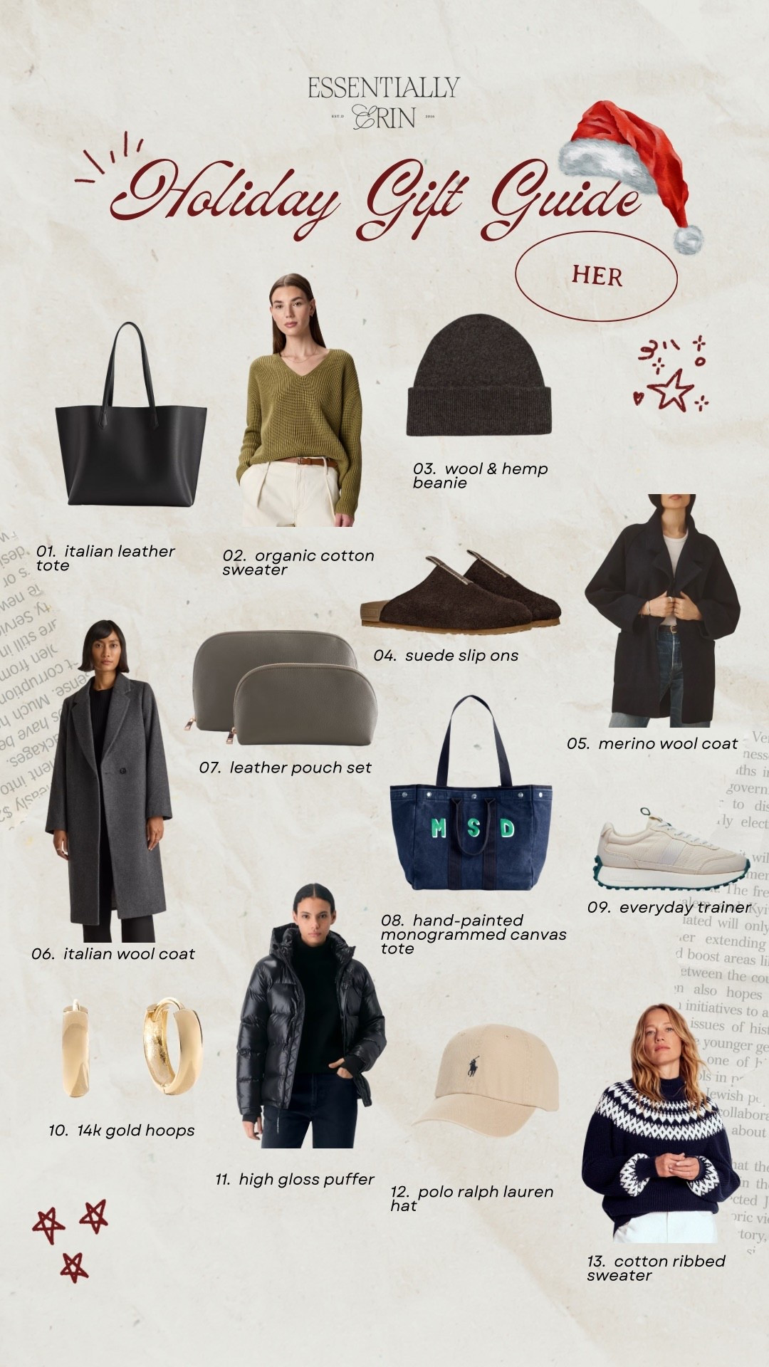 Gift guide for her✨

#LTKGiftGuide #LTKHoliday #LTKSeasonal