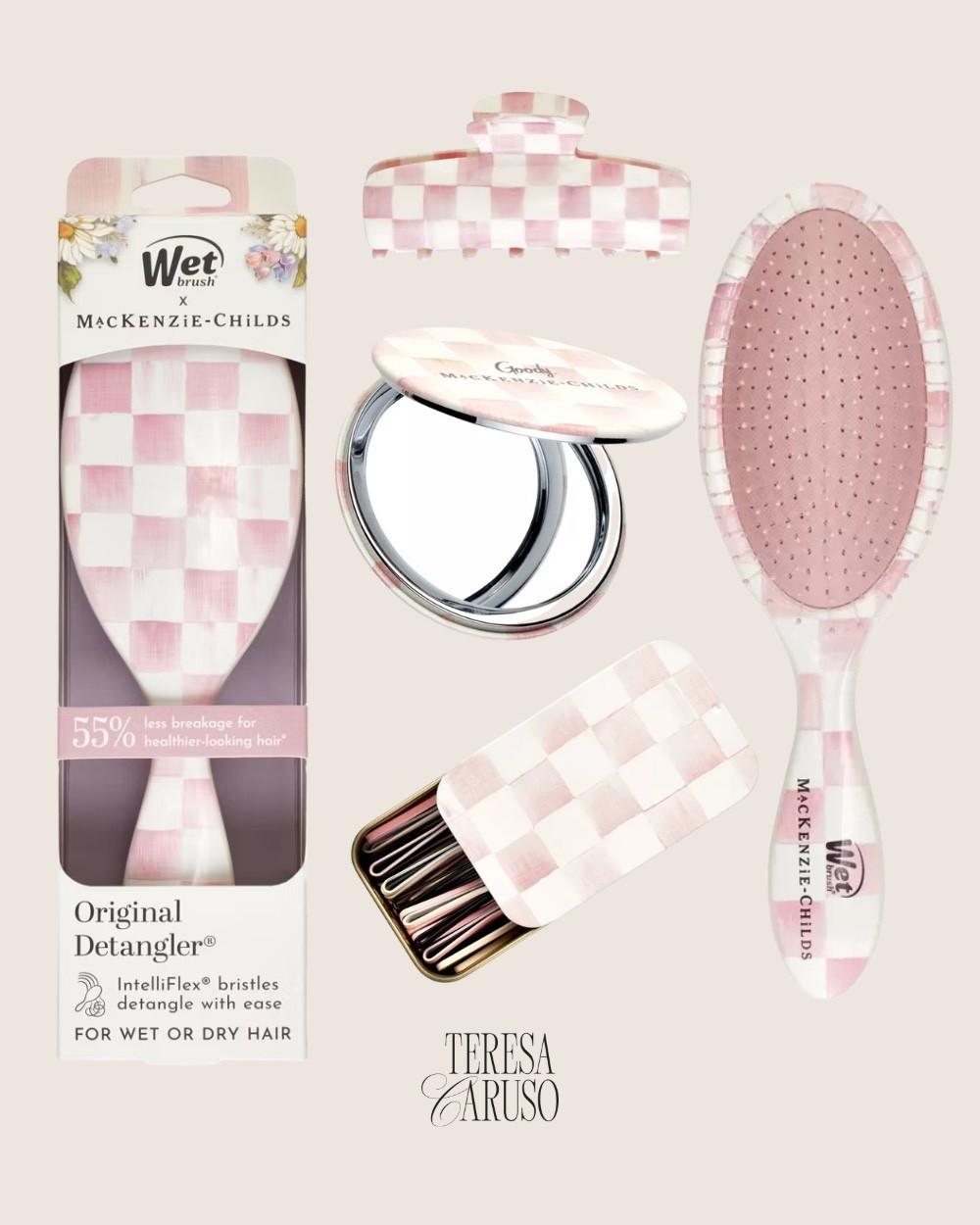 The MacKenzie-Childs x Goody x Wetbrush collection launches tomorrow at Target! 

Target finds, target home, target must haves, Mackenzie Childs x Target 

#LTKBeauty