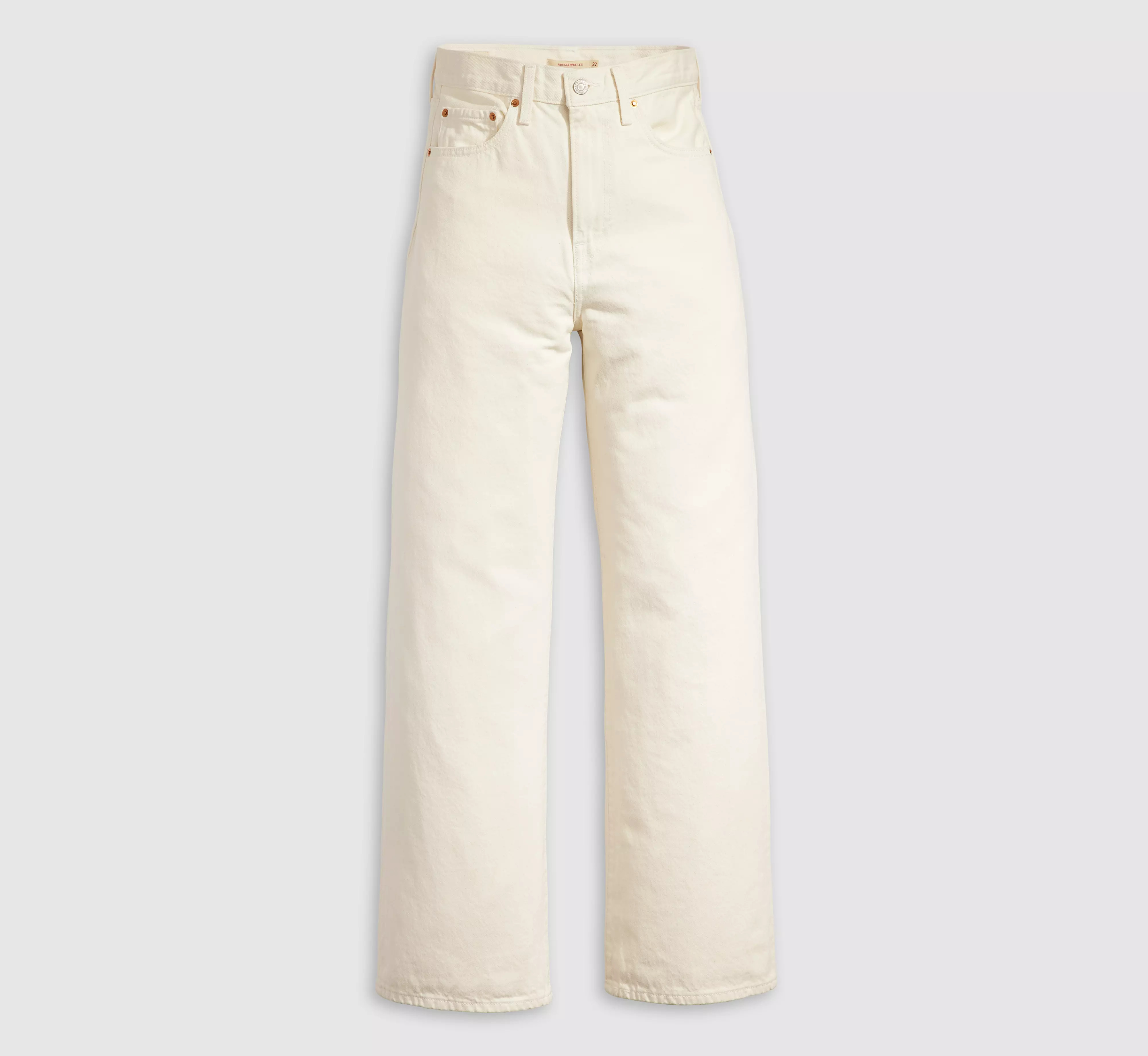 Ribcage Wide Leg Women's Jeans - White | Levi's® US | Levi's US