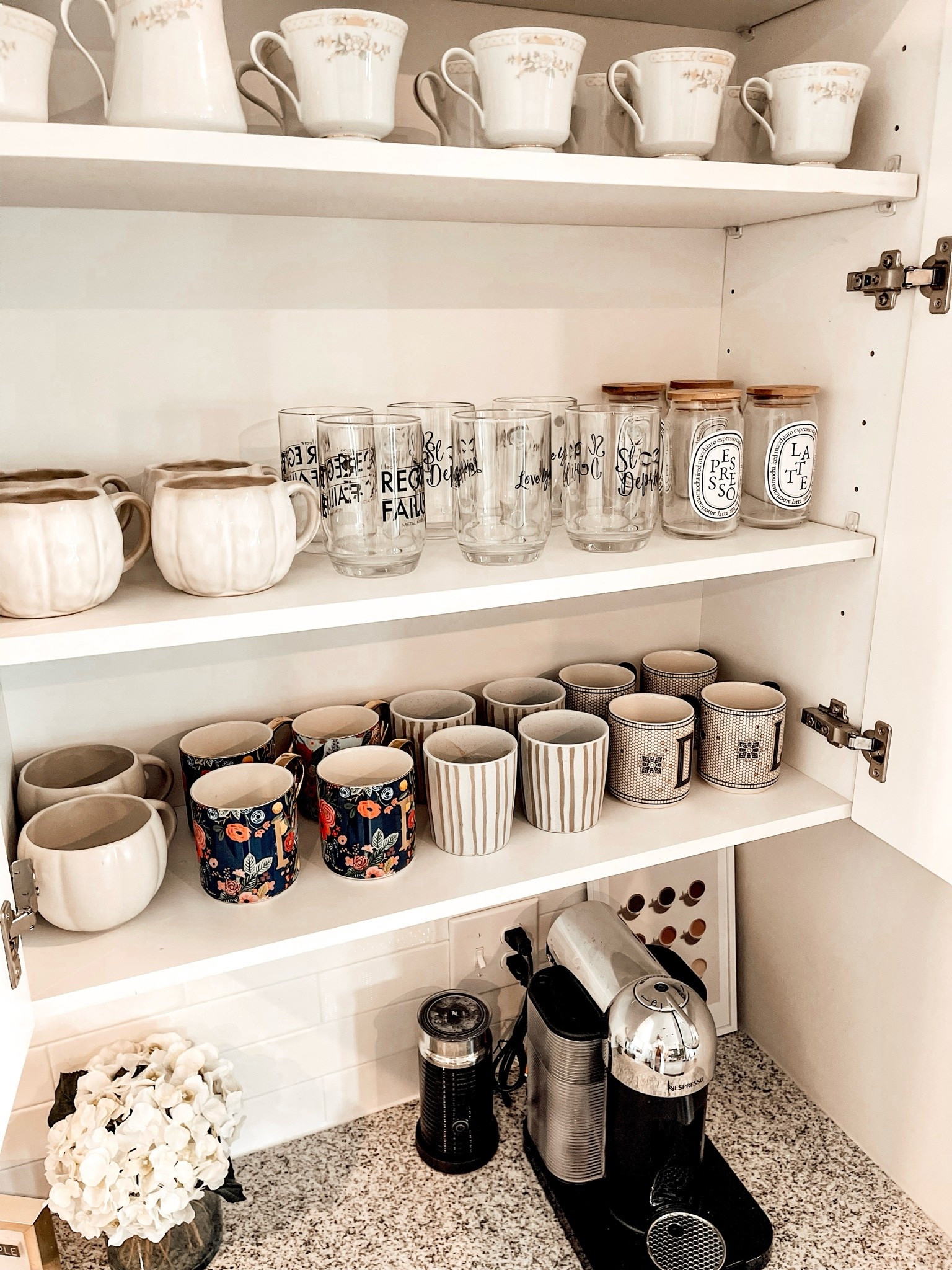 Apartment Therapy: Coffee Bar Essentials. Coffee mugs. Pumpkin mugs. Glass mugs. Nespresso. Coffee maker. 

Scroll to shop.

#LTKSeasonal #LTKHome #LTKBeauty