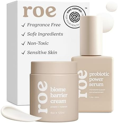Roe Wellness Baby Cream & Baby Serum Power Pair Biome Barrier | For All Skin & Ages | Hydrating B... | Amazon (US)