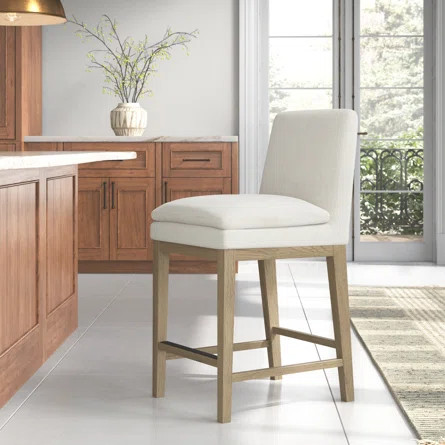 Bethea Upholstered Counter Stool | Joss & Main | Joss & Main