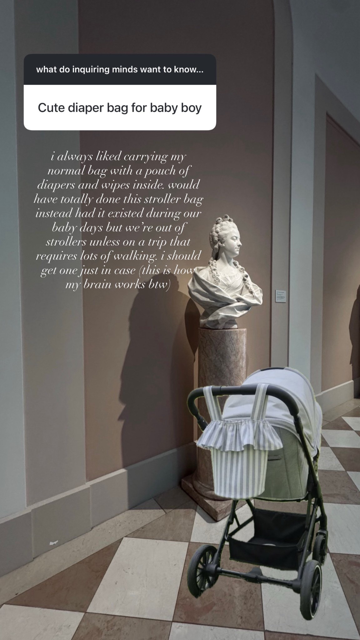 Stroller bag! 

#LTKTravel #LTKBaby