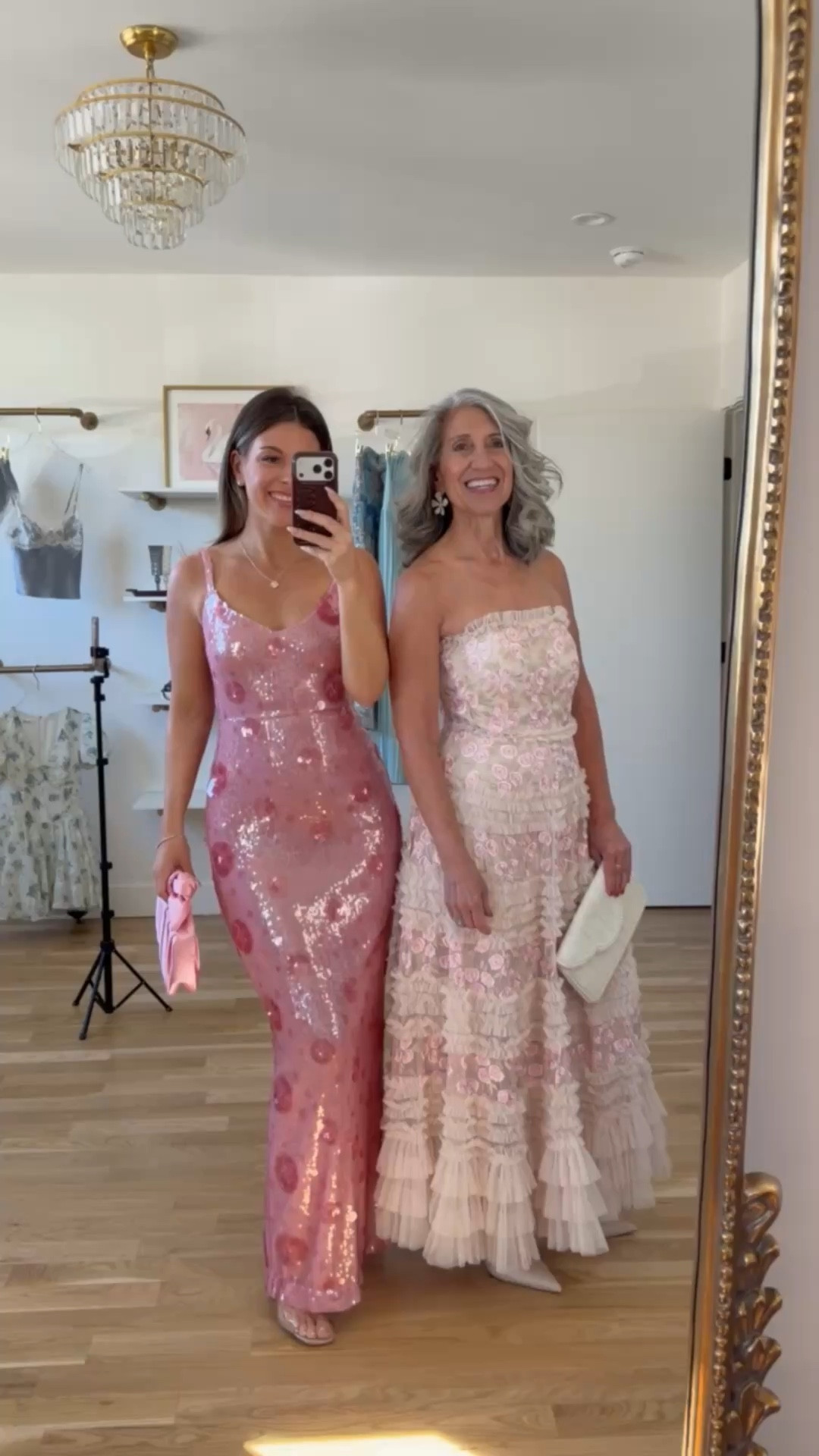 Mom and me pink sequin & tulle spring event and wedding guest dresses

Wearing my usual small/2
Mom wears a medium/6

Electric picks code: emerson20

Wedding guest
Formal event
Spring event
Mother of the bride
Floral
Cocktial
Special occasion

#LTKStyle #LTKFormal #LTKDress