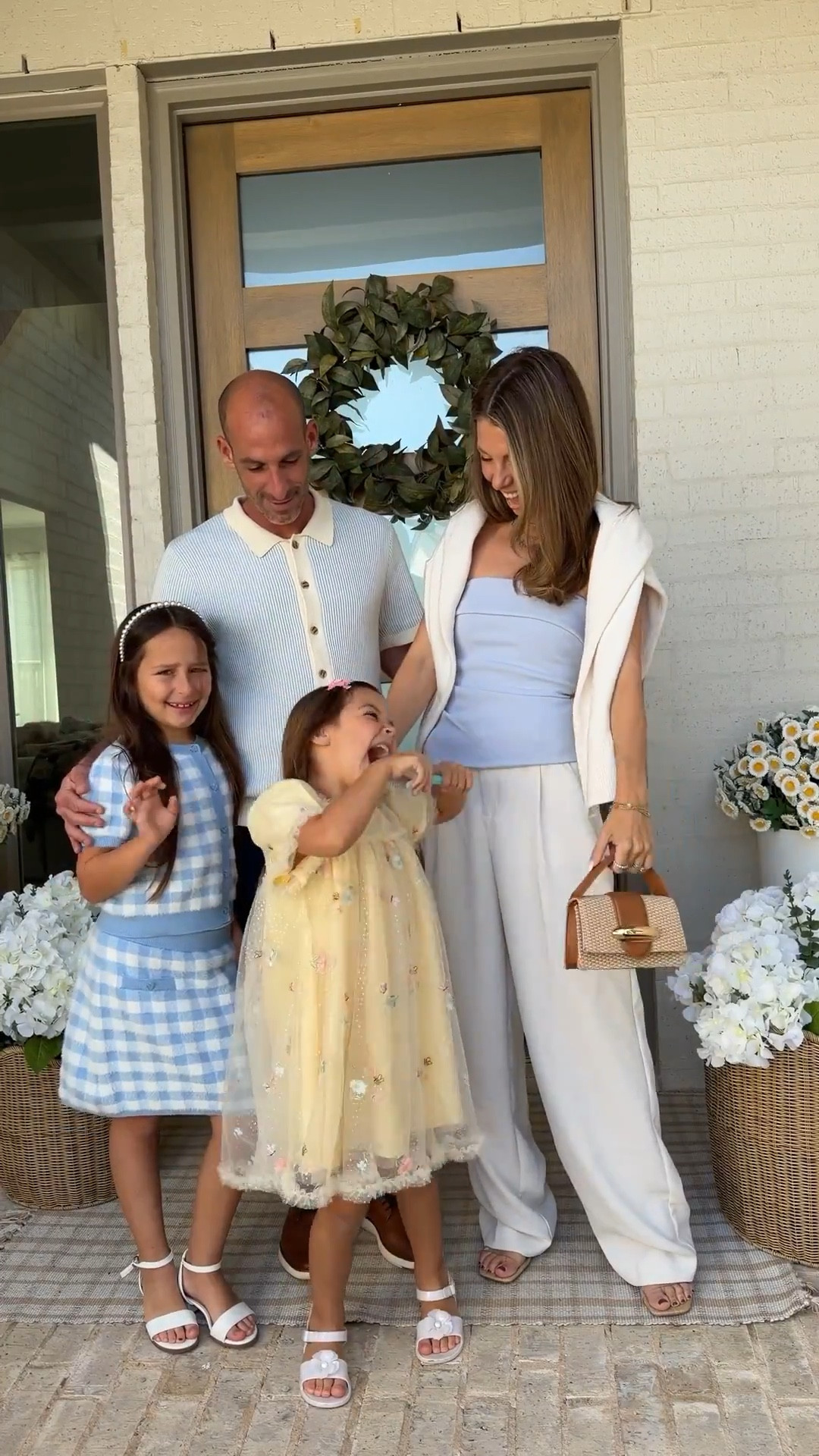 Easter Sunday outfit check! I wore size XS Aritzia tube top and size XS target trousers and target heels. Abercrombie sweater. Dylan’s dress is target and Mila’s TJ Maxx! 



#LTKgrwm #LTKmomlife #LTKSeasonal