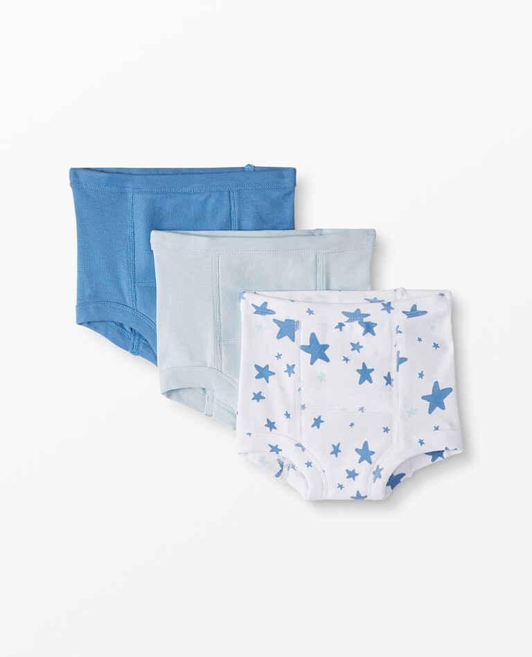 Moon and Back by Hanna Andersson Training Underwear In Organic Cotton 3-Pack | Hanna Andersson