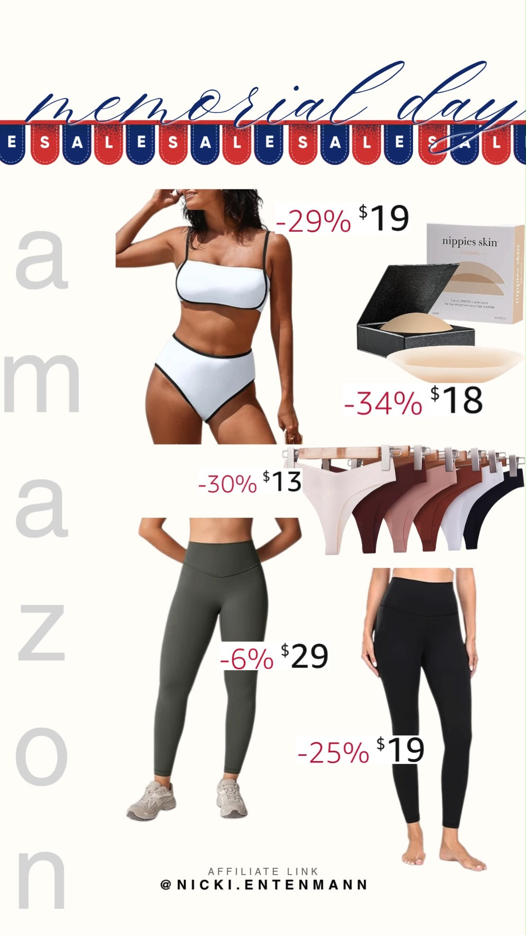 Memorial Day Sale on Amazon brings stylish picks at prices worth celebrating. From cozy loungewear to chic swimwear, discover pieces that fit your vibe and budget. 🌸🛍️☀️  
#MemorialDaySale #AmazonFinds #FashionDeals #Loungewear #Swimwear #SummerStyle #OOTD #BudgetFashion #WardrobeUpdate #TrendyLooks 

 #LTKootd #LTKSaleAlert #LTKSwim