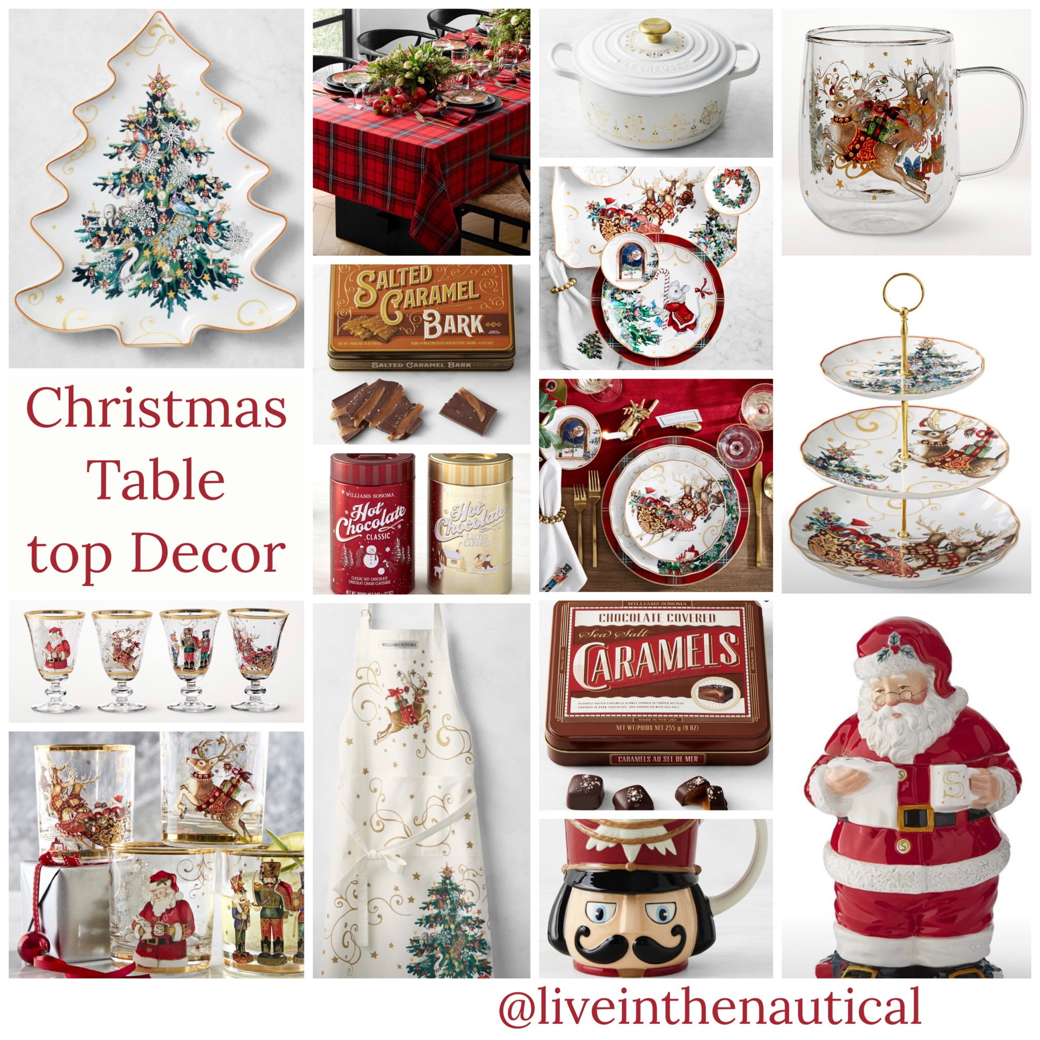 Looking for that near perfect table decor? Look bo further then Williams-sonoma. Their dishes and linen are stunning and they have delicious treats that will make you the hostess of the mostesses this holiday season!

#LTKHoliday #LTKhome #LTKGiftGuide