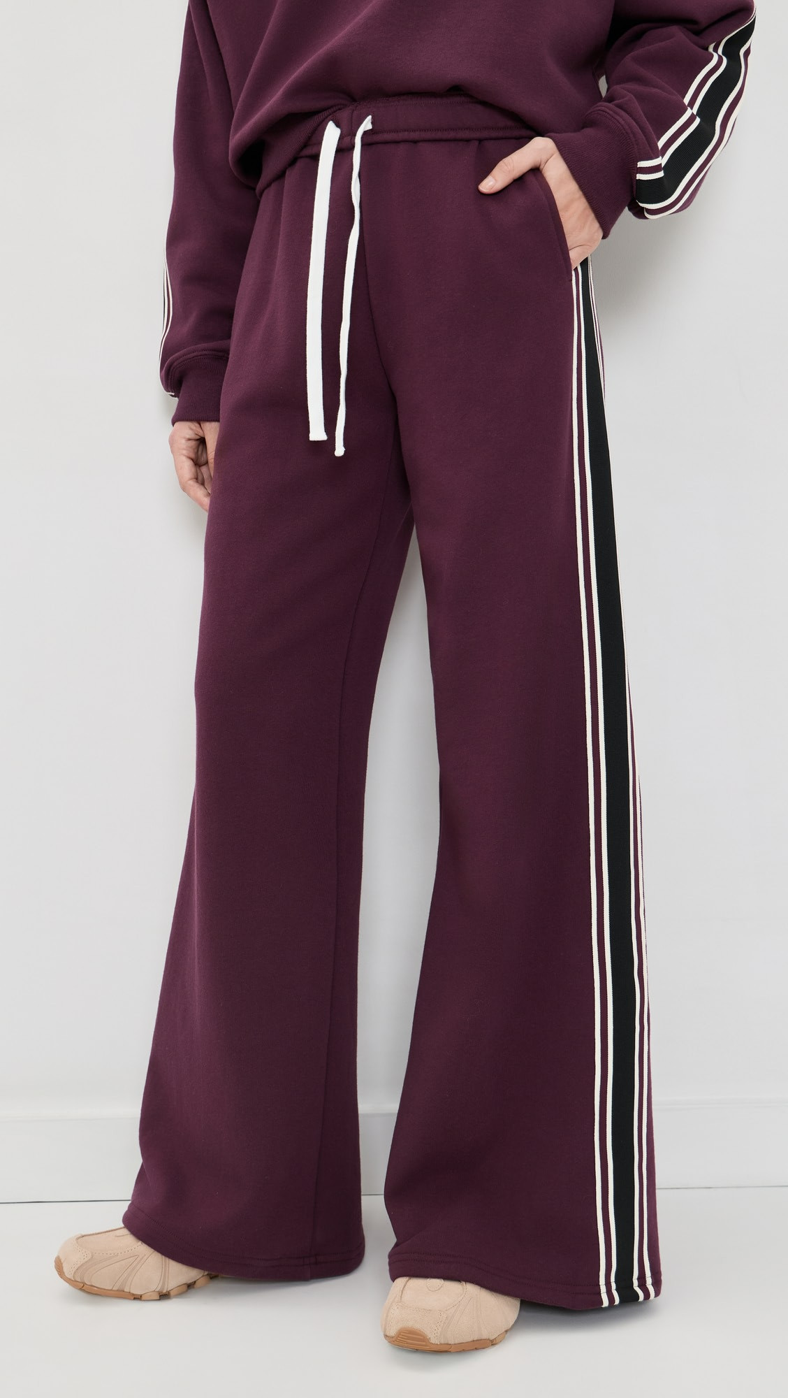 Dallas French Terry Wide Leg Sweatpants | Shopbop