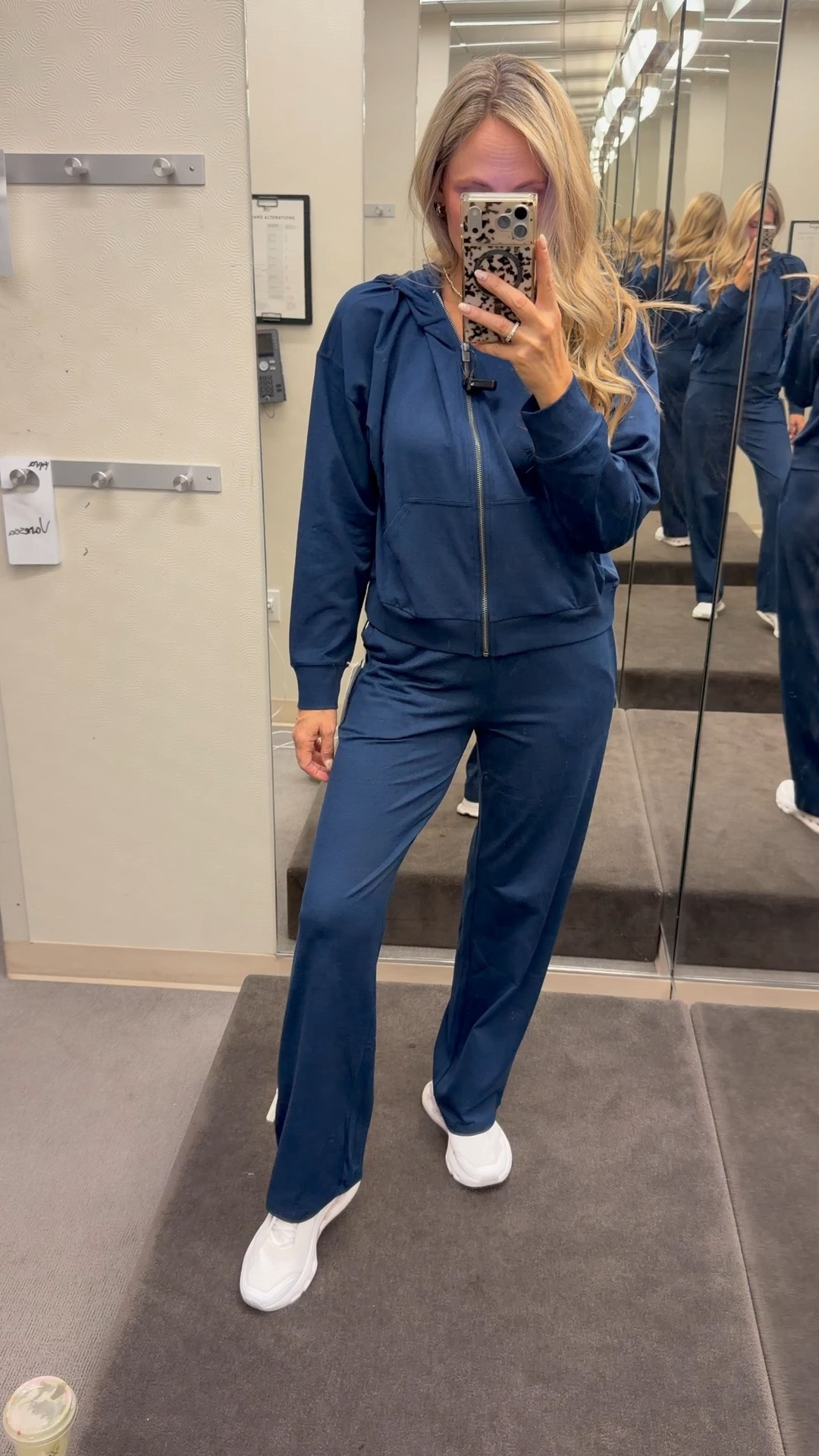 This cute Vuori that came home with me wearing as a small in the comfy, cozy pants and a size medium, and a zip up hoodie! Nsale find

#LTKActive #LTKOver40 #LTKSaleAlert