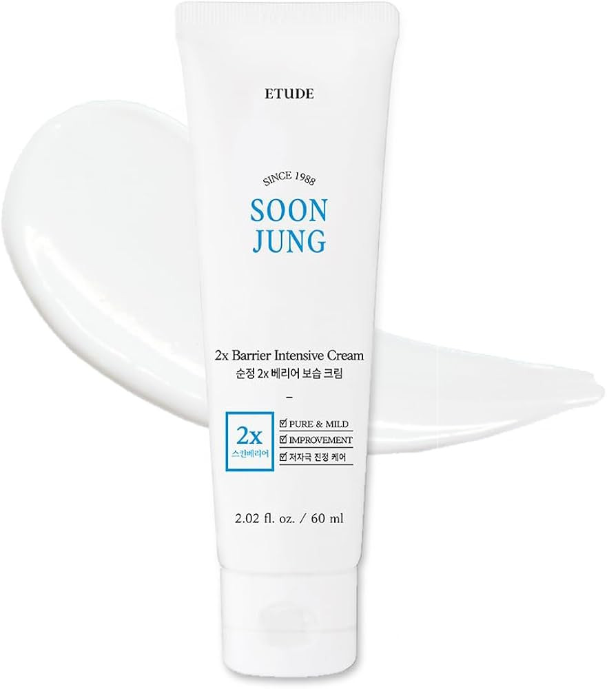 Etude House SoonJung 2x Barrier Intensive Cream 60ml (21AD) | Hypoallergenic Shea Butter Hydratin... | Amazon (US)