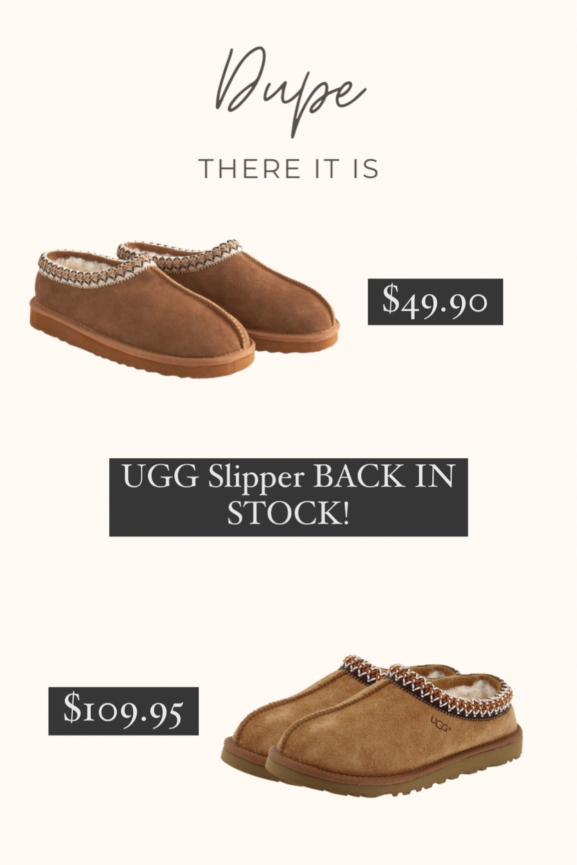 Ugg clogs, Ugg slippers, back in stock, Ugg dupe, Ugg slip ons, Ugg tasman slipper, fall fashion, fall outfits 

#LTKfindsunder50 #LTKshoecrush #LTKover40