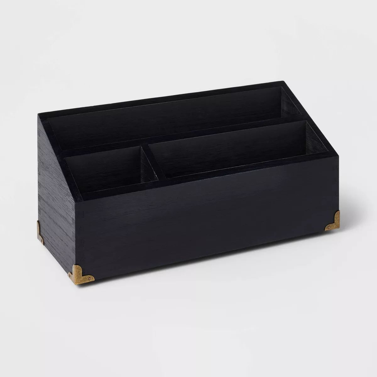 Wood Desktop Storage Unit Black - Threshold™ | Target