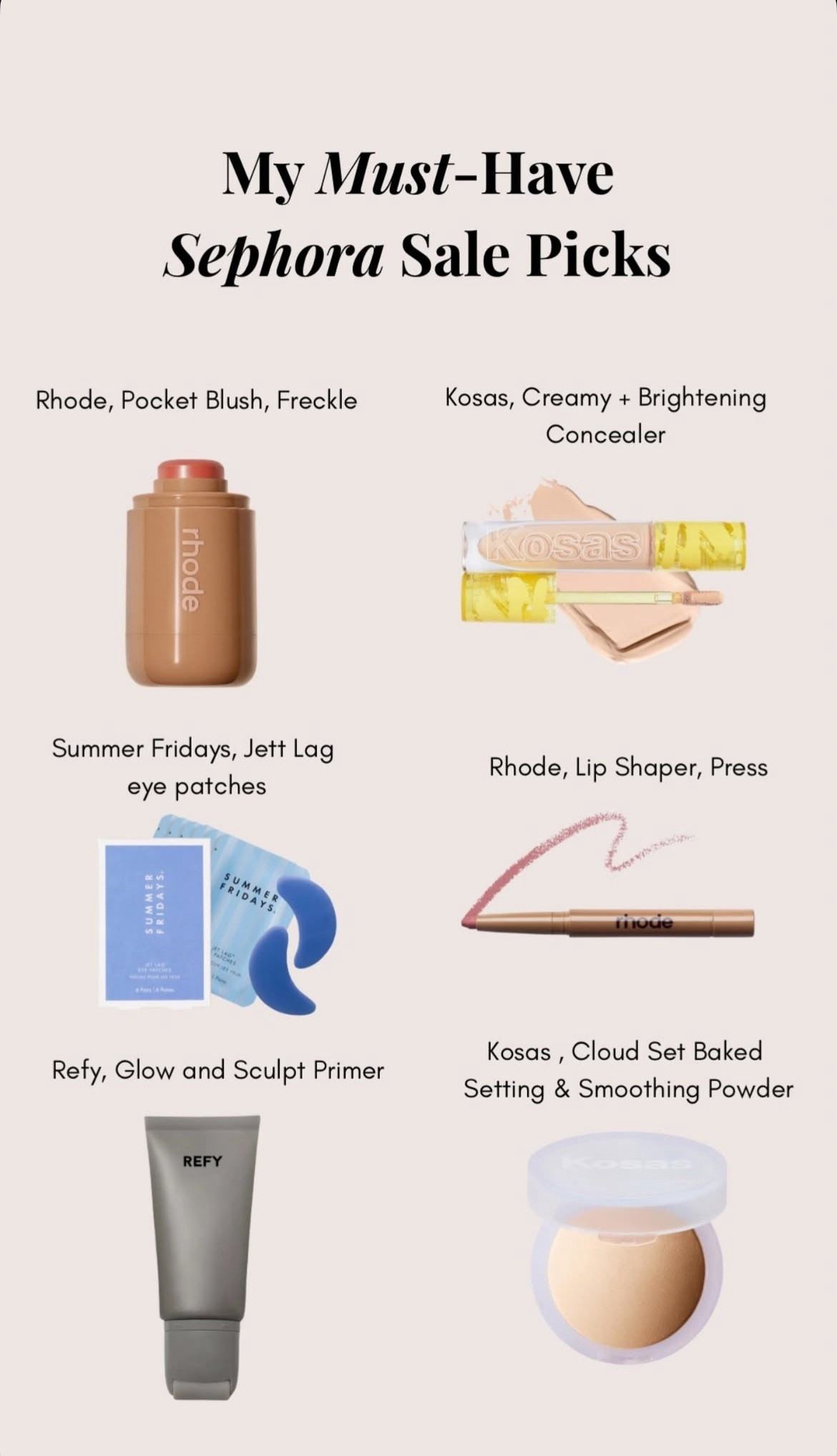 My picks and favorites from the Sephora Sale! ✨💋

#LTKBeauty #LTKFindsUnder100 #LTKSaleAlert