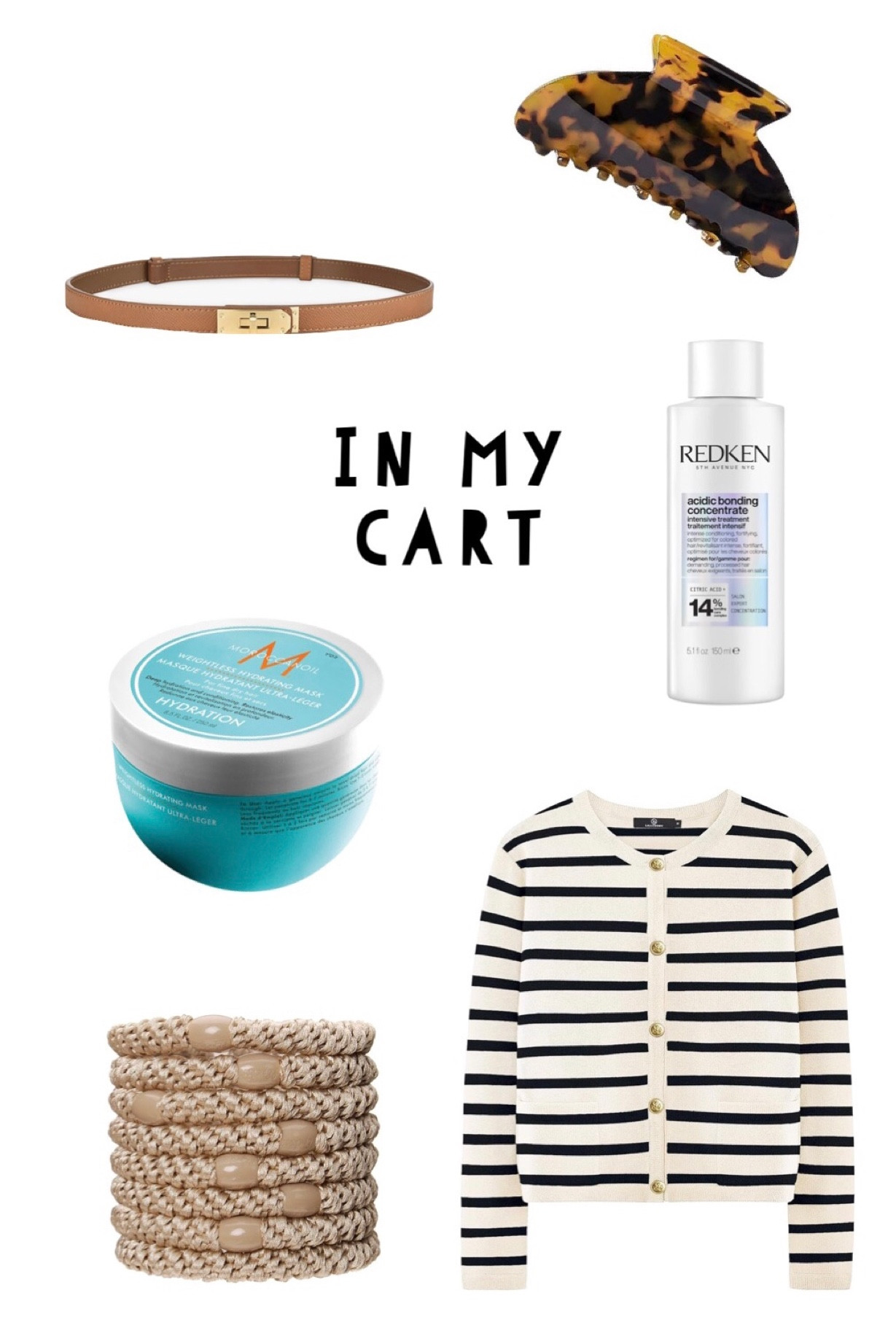 In my Amazon cart 🛒 

Lady sweater, lady jacket, hair mask, Hermes dupe, Hermes belt, revlon, claw clip

#LTKfindsunder50 #LTKbeauty #LTKfindsunder100