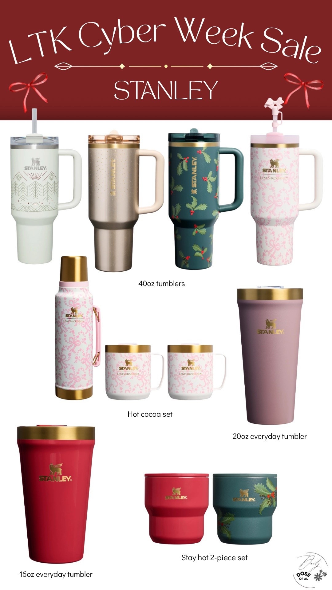 The cutest new Stanley drink-ware
tumblers 
Thermos 
Gifts for her 
Gift guide 
Gift ideas 


#LTKCyberWeek #LTKGiftGuide #LTKHoliday