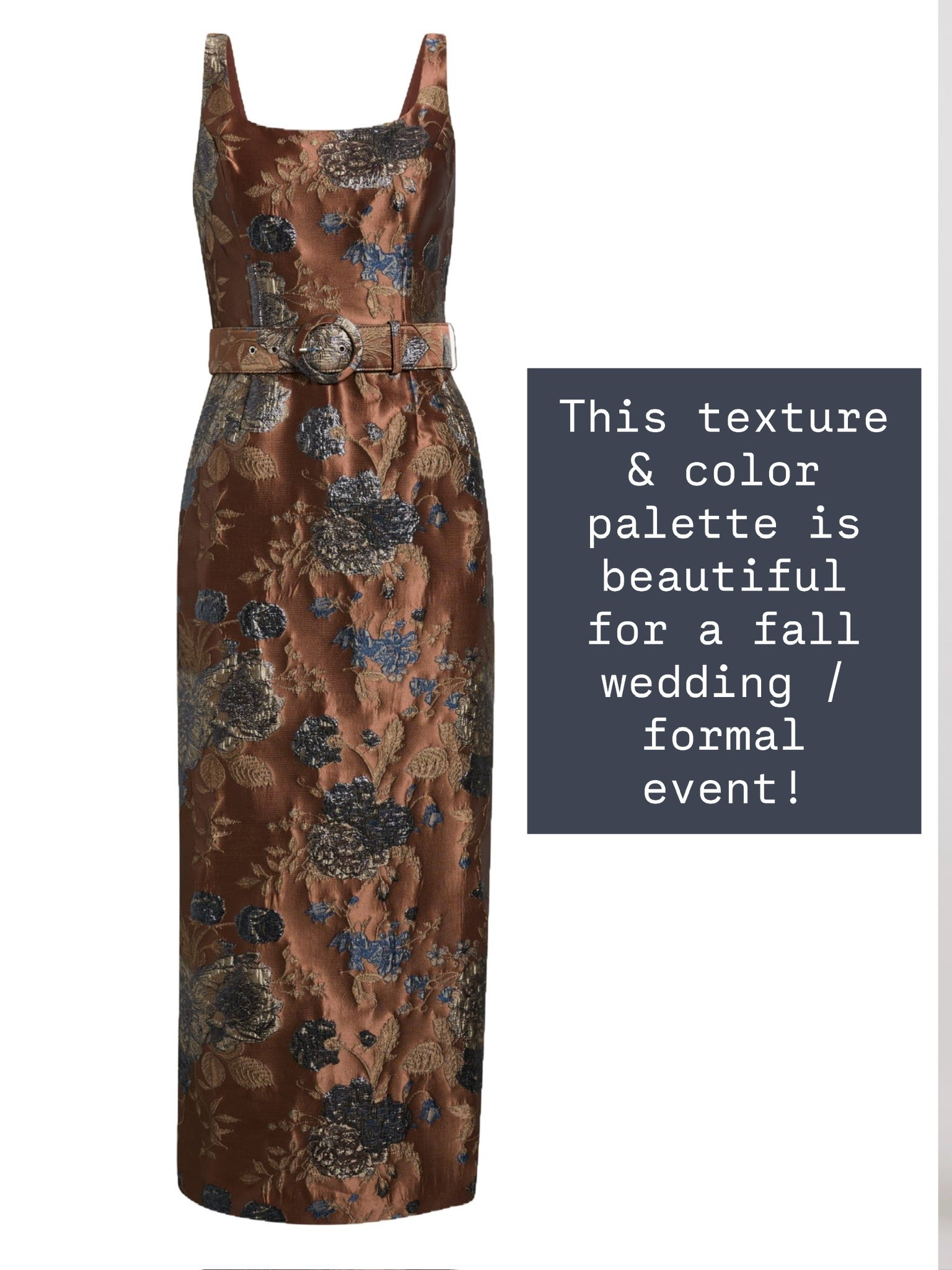 The blue & brown floral pattern is so gorgeous! I also love that it comes with a belt! So pretty!

Loverly Grey, wedding guest dress, fall cocktail dress, Nordstrom, midi dress, event dress 

#LTKSeasonal #LTKWedding