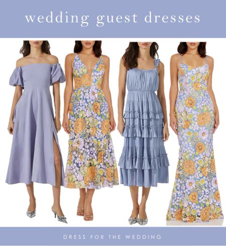 Periwinkle wedding guest looks 💙
Soft blue and lavender dresses for weddings, new wedding guest dresses. Blue floral dresses and gowns midi, maxi dresses for wedding guests. 

#LTKwedding #LTKSeasonal #LTKparties