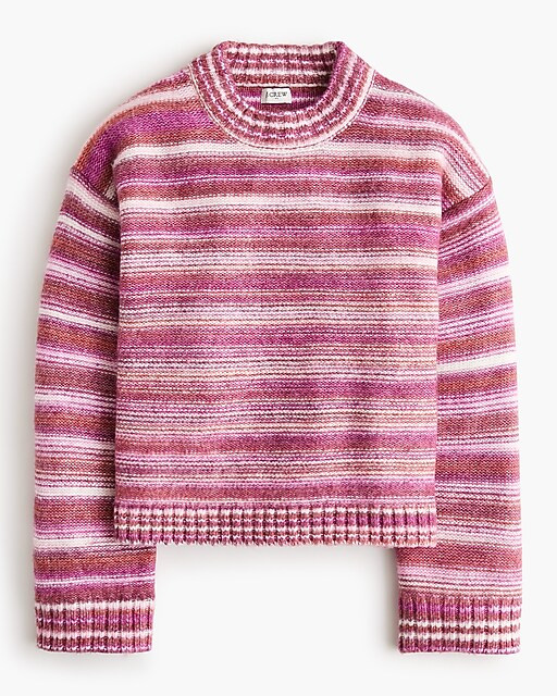 Space-dyed mockneck sweater | J.Crew Factory