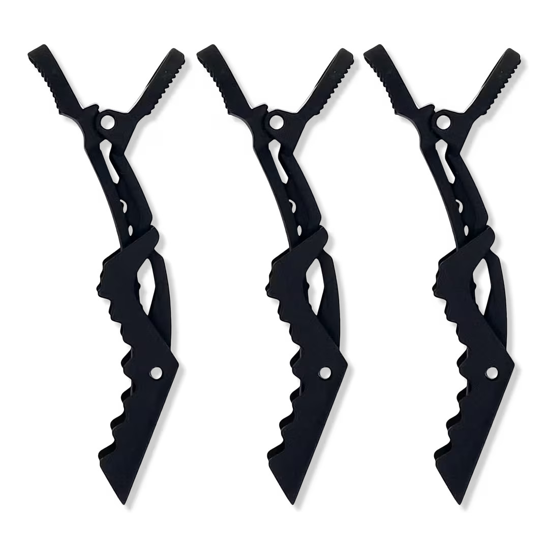 Black No Slip Crocodile Clips | Ulta