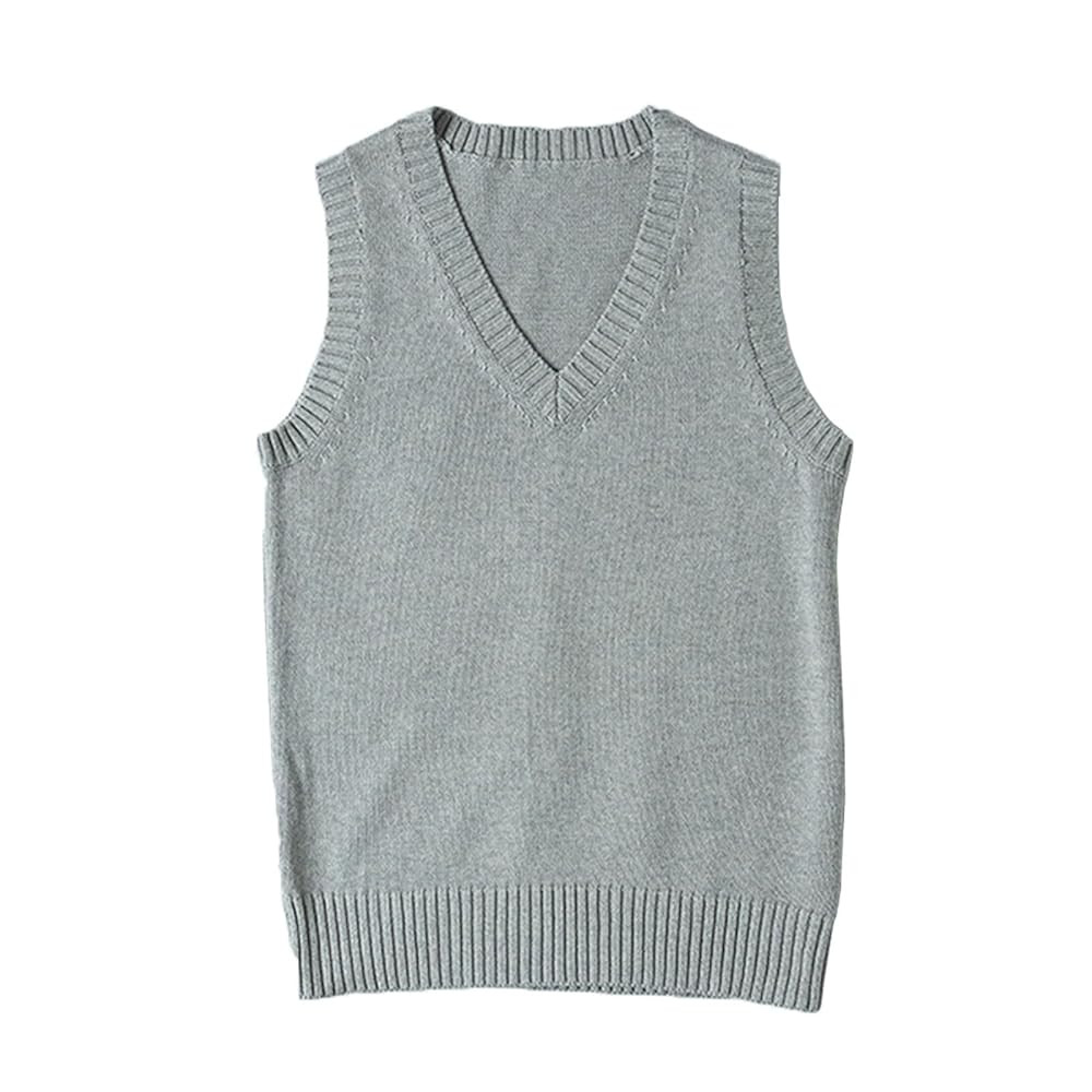 ZUEVI Women's Sweater Vest Classic V Neck Uniform Pullover Knitwear Tops Sleeveless Knitted Sweat... | Amazon (US)