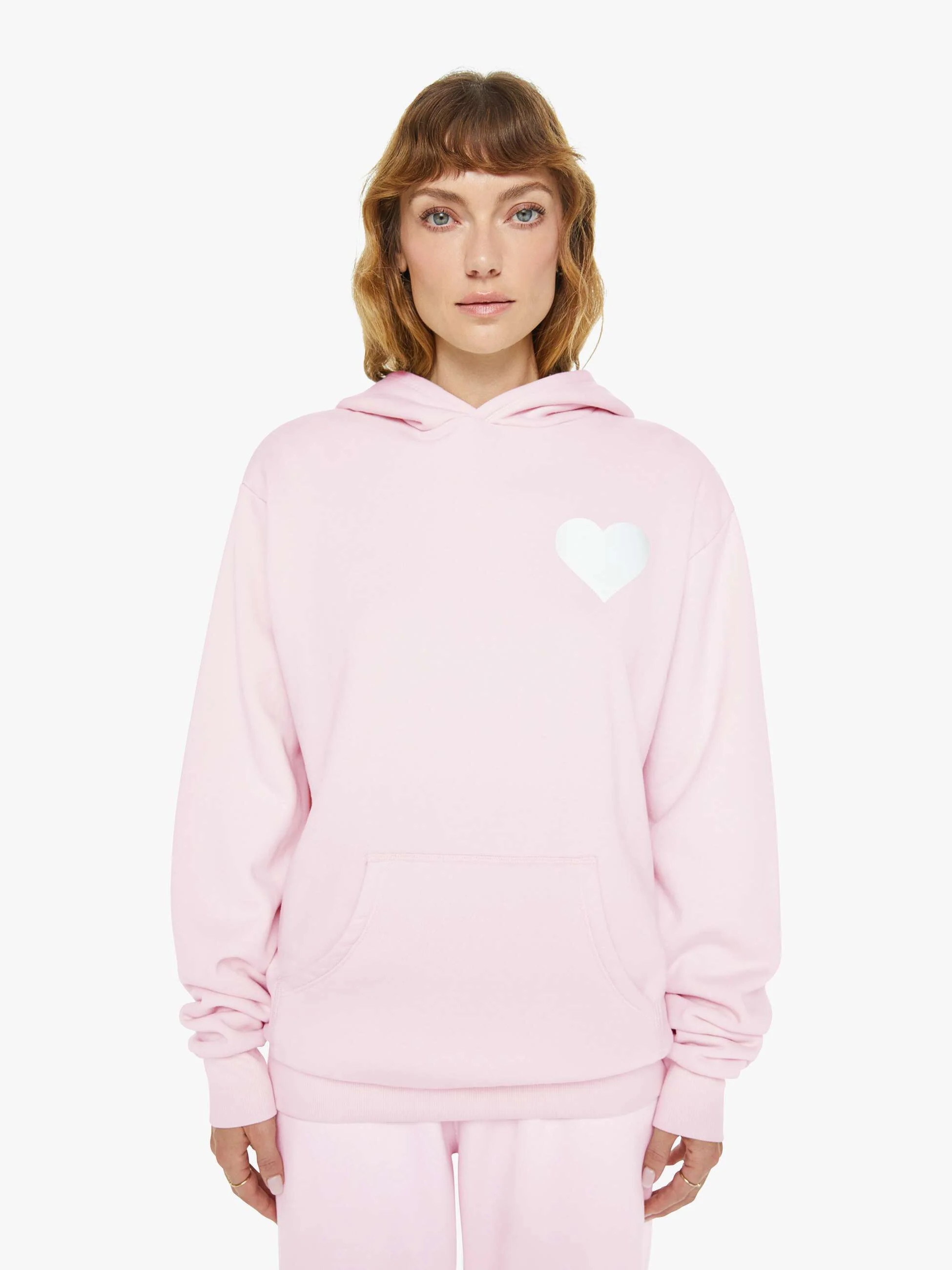 SPRWMN Heart Hoodie - Ballet | Mother Denim