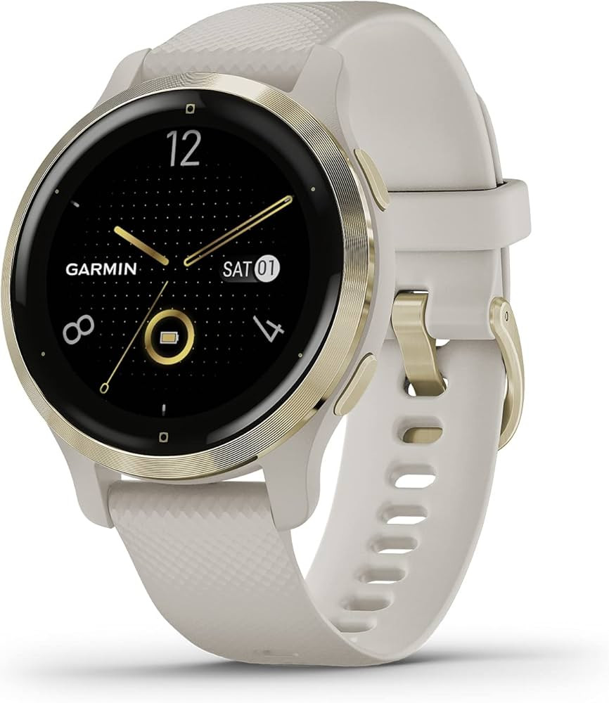 Garmin Venu 2S, Smaller-sized GPS Smartwatch with Advanced Health Monitoring and Fitness Features... | Amazon (US)