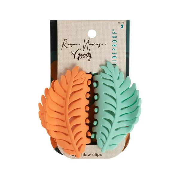 Goody Tru X Reyna Noriega Collab Large Slideproof™ Claw Clip Peach, 2 CT - Walmart.com | Walmart (US)