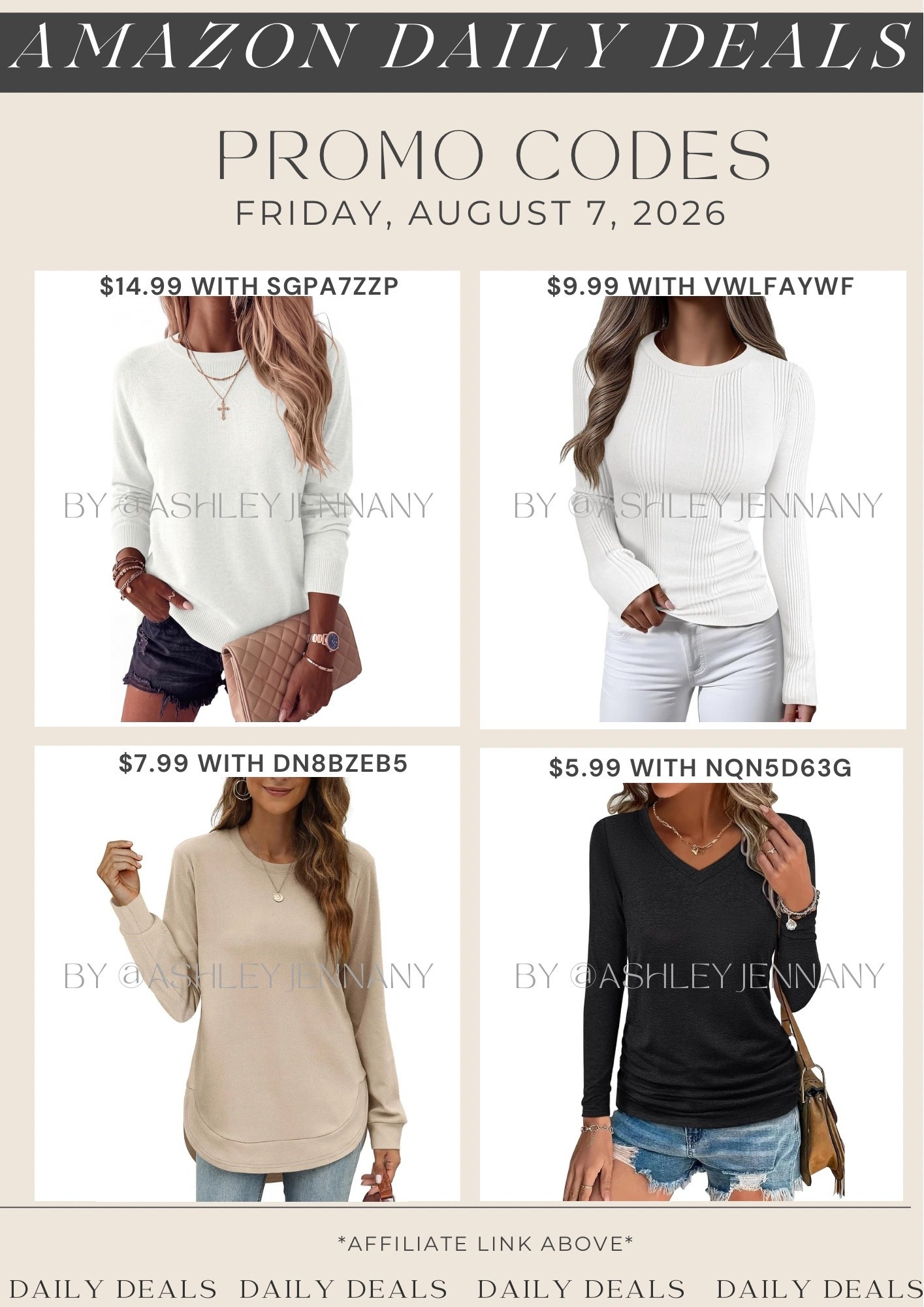 Amazon deals

#LTKSaleAlert #LTKMidsize #LTKSeasonal
