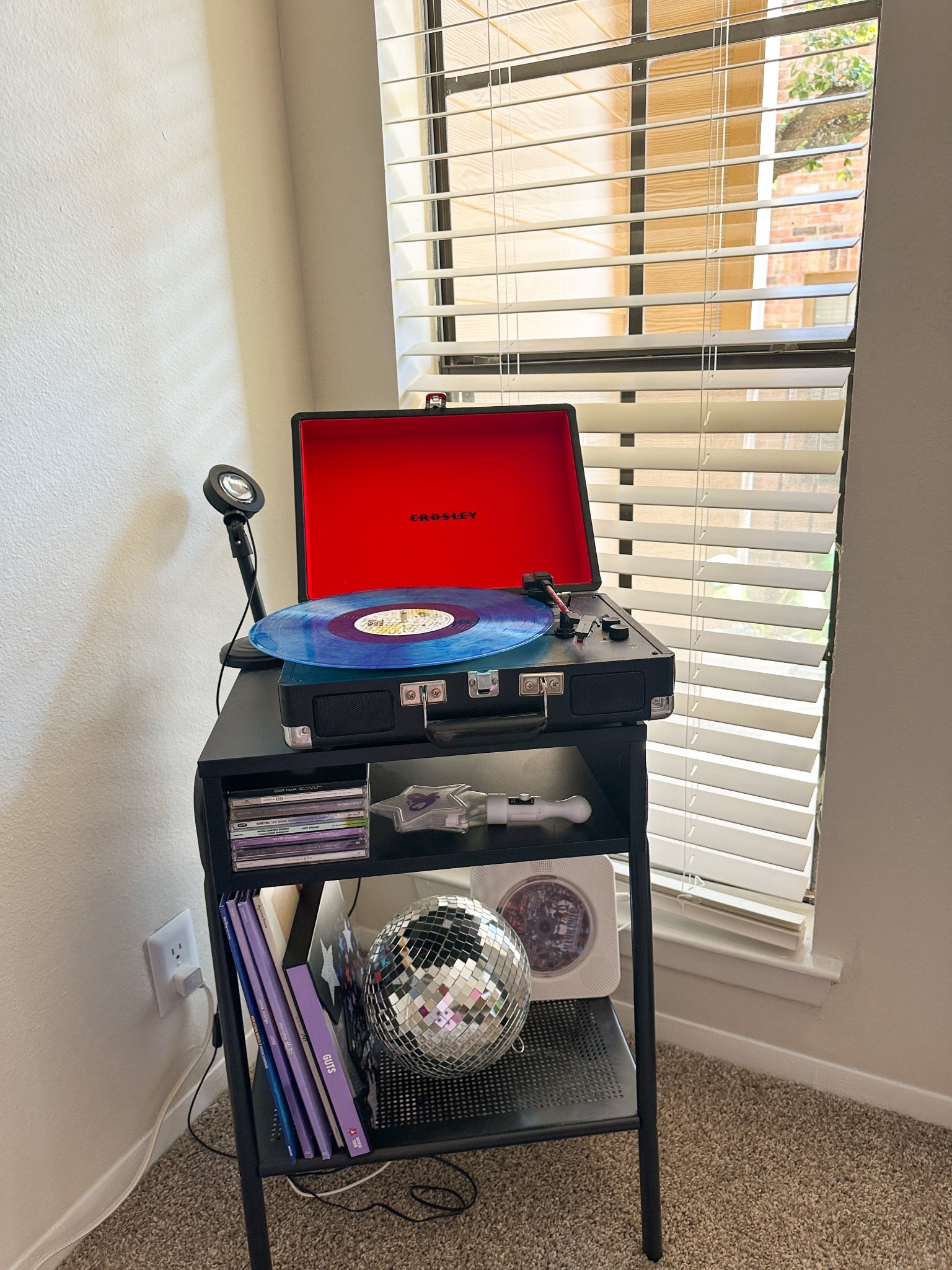 Music corner set up 🪩💿

#LTKHome