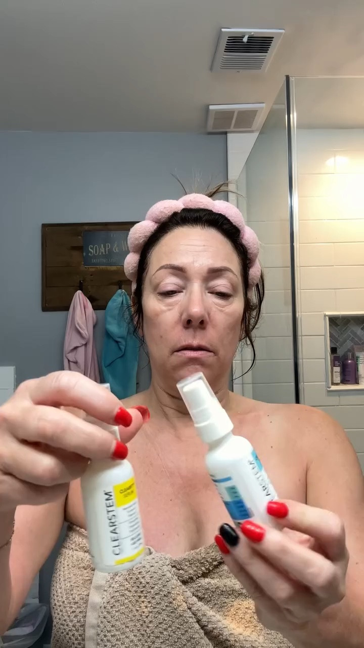 Loving the new look of Clearstem’s Clear Renewal Serum — same amazing formula that clears, brightens, and keeps your skin balanced ✨ #ClearstemSkincare #AcneSafe #cleanbeauty CLEARSTEM Skincare
