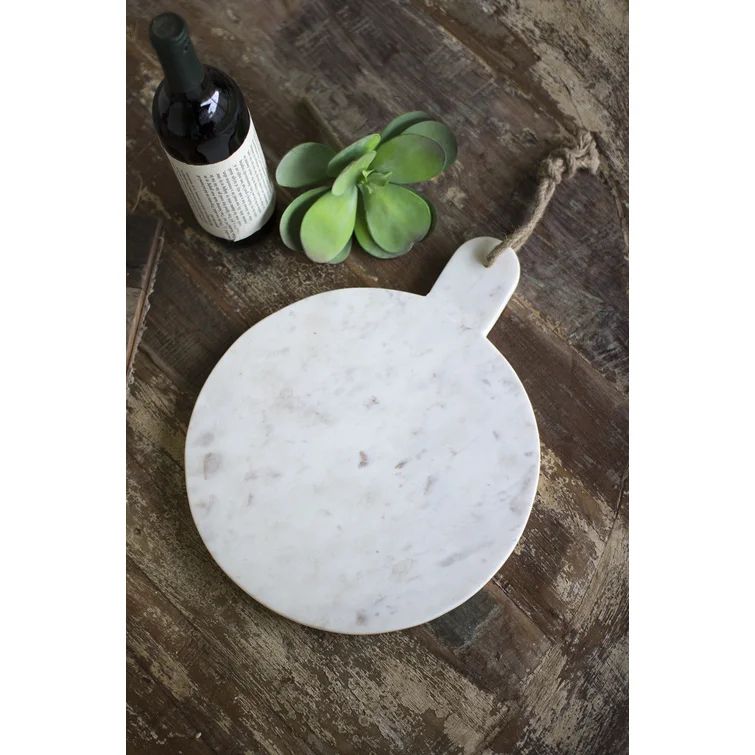 Pollman Heights Round Marble Cutting Board | Wayfair North America