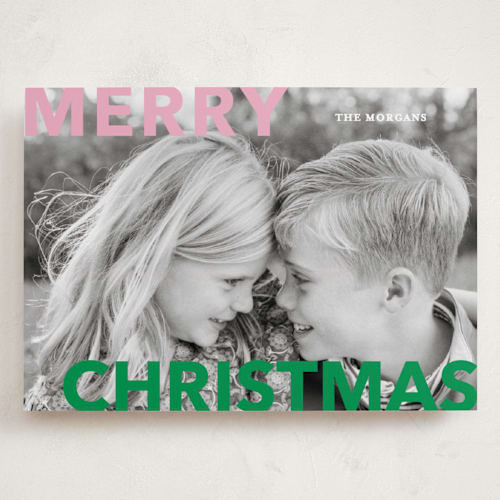 Merry & Bold Grand Holiday Cards | Minted