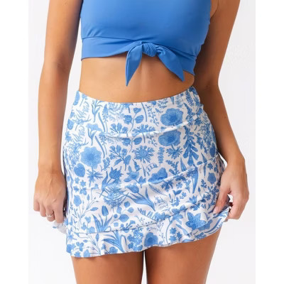 Botany Floral Ruffle Skirt w/ Bottoms - L | Target