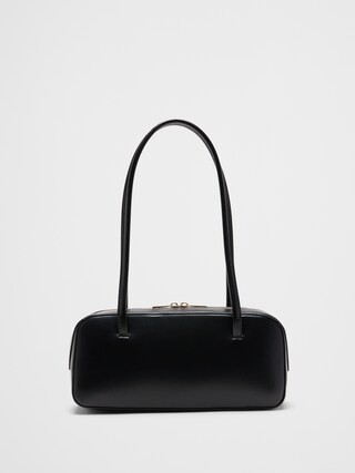 Vegan Leather East West Top Handle Bag | Banana Republic Factory