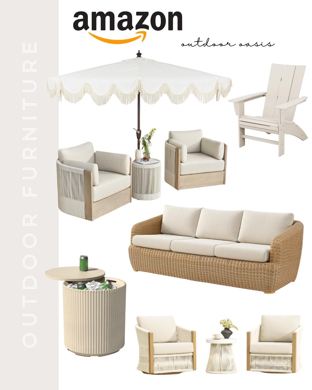 Amazon has some seriously good outdoor furniture right now and I had to share my favorites 🌿 From sectionals and dining sets to accent chairs and side tables, all neutral, all affordable, and all perfect for a spring patio refresh. Linking everything here 🤍

#LTKHome #LTKSeasonal