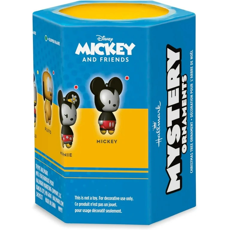 Hallmark Disney Mickey Mouse Adornos Navideños Misteriosos Irrompibles Juego de 2 | Walmart (US)