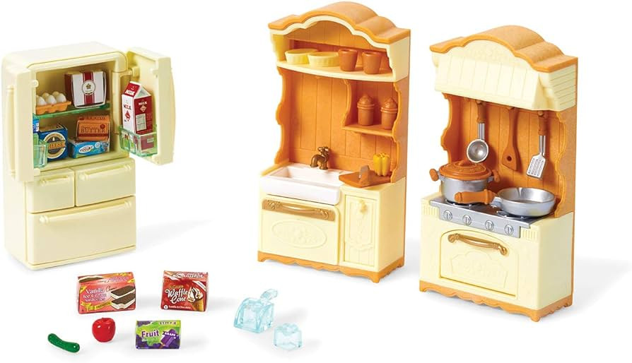 Calico Critters Kitchen Playset - Create Delicious Meals with Your Critters | Amazon (US)