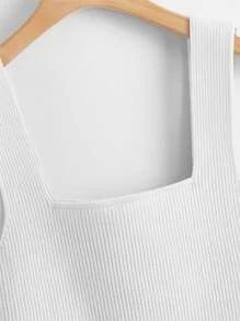 Ribbed Knit Sweater Vest SKU: sw2205130761303693(1000+ Reviews)Trending - Preppy$7.00$8.00-13%Add... | SHEIN