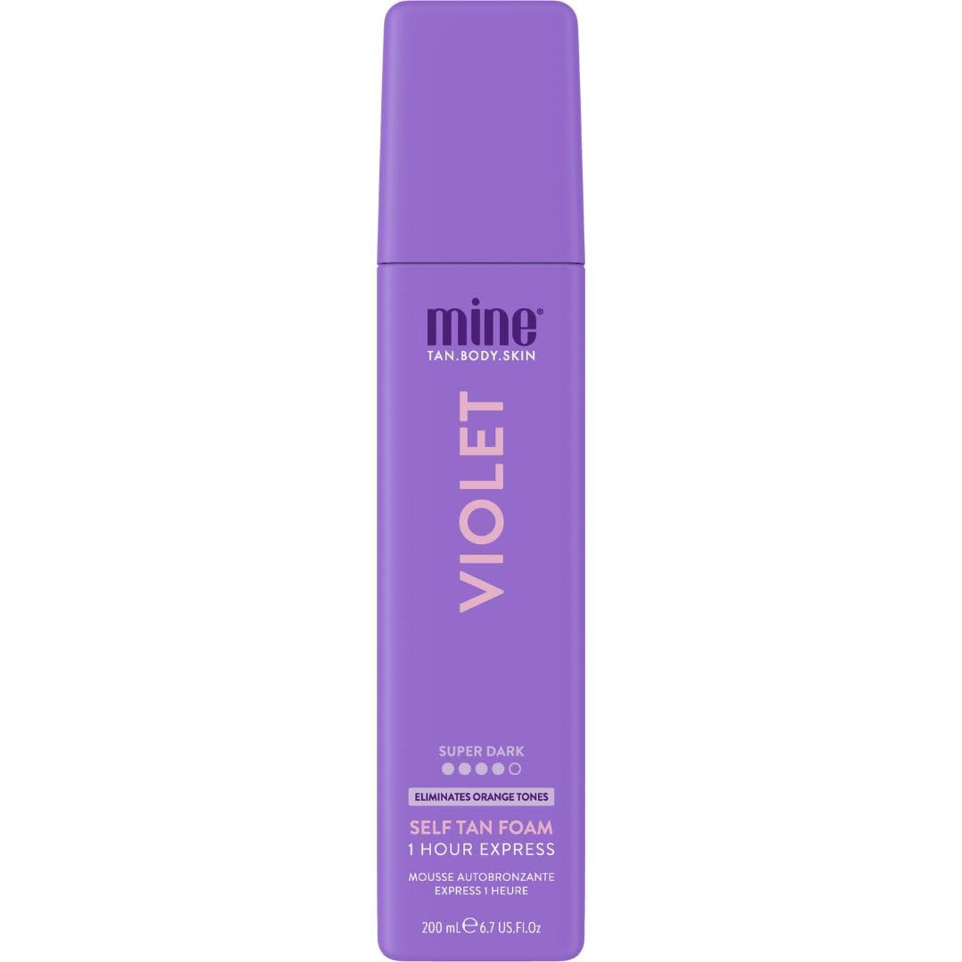 Minetan Self Tan Foam | Violet - 1 Hour Express, Best Sunless Tanning Mousse for a Super Dark Bro... | Amazon (US)