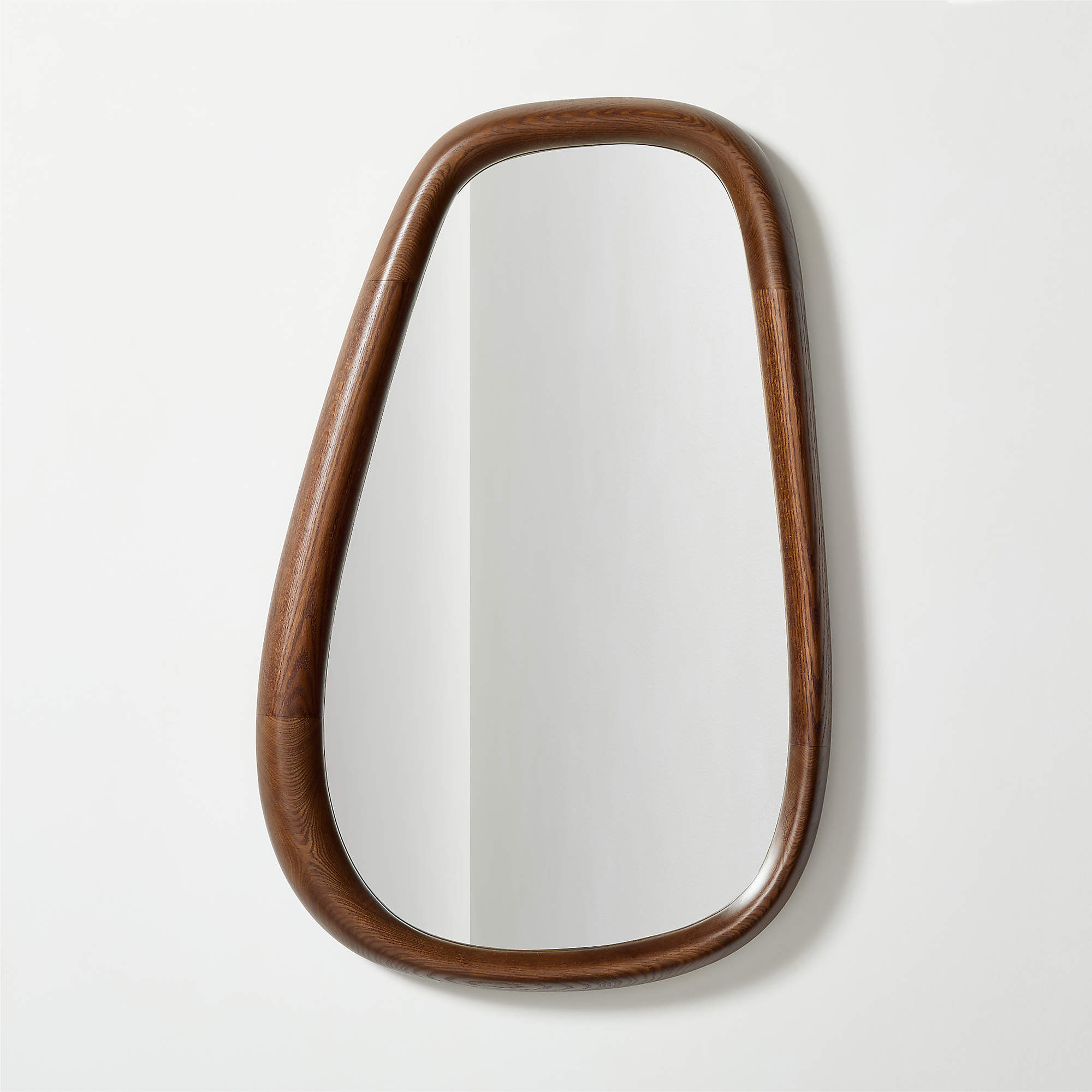Kalle Wood Wall Mirror 23"x36" + Reviews | CB2 | CB2