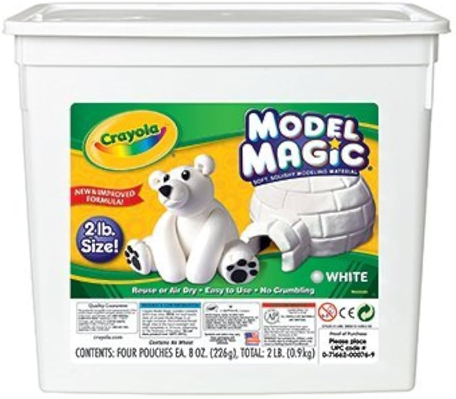 Crayola Model Magic 2lb-White | Amazon (US)