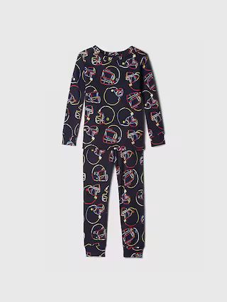 Kids & babyGap 100% Organic Cotton Bat PJ Set | Gap Factory