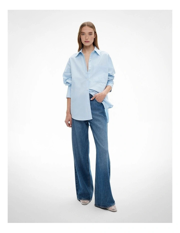 WitcheryCotton Oxford Shirt in Azure | Myer
